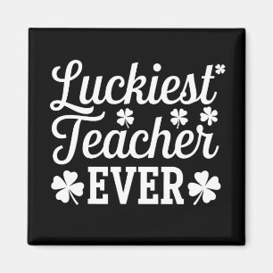 Gelukkigste leraar ooit geeft les op St. Patrick's Magneet