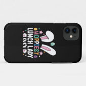 Gelukkigste Lunchdame School Paashaas Eieren Case-Mate iPhone Case (Achterkant (horizontaal))