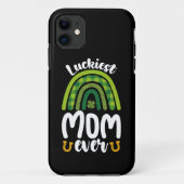 Gelukkigste mam ooit familie St Patrick's Day Case-Mate iPhone Case (Achterkant)