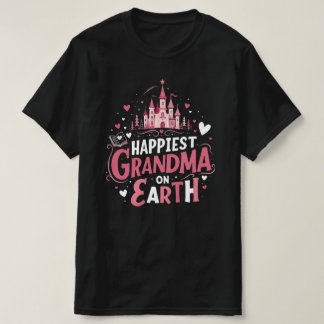 Gelukkigste oma, beste oma op aarde t-shirt