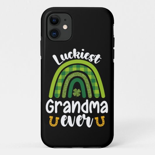 Gelukkigste oma ooit familie St Patrick's Day Case-Mate iPhone Case (Achterkant)