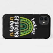 Gelukkigste oma ooit familie St Patrick's Day Case-Mate iPhone Case (Achterkant (horizontaal))
