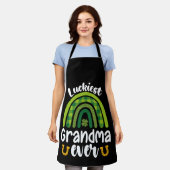 Gelukkigste oma ooit familie St Patrick's Day Schort (Gedragen)