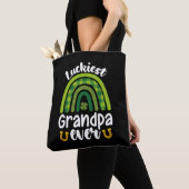 Gelukkigste opa ooit familie St Patrick's Day Tote Bag (Dichtbij)
