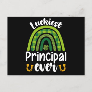 Gelukkigste schoolhoofd ooit St Patrick's Day Briefkaart