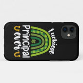 Gelukkigste schoolhoofd ooit St Patrick's Day Case-Mate iPhone Case (Achterkant (horizontaal))