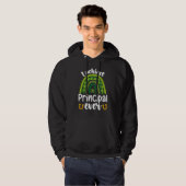Gelukkigste schoolhoofd ooit St Patrick's Day Hoodie (Voorkant volledig)