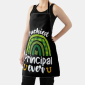 Gelukkigste schoolhoofd ooit St Patrick's Day Schort (Insitu)