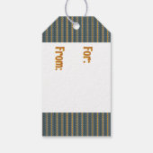 Gelukkigste vakantie cadeau Labels Cadeaulabel (Achterkant)