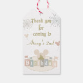 Gelukkigste verjaardag op aarde - Magische verjaar Cadeaulabel (Achterkant)