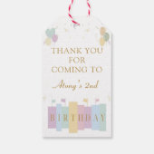 Gelukkigste verjaardag op aarde - Magische verjaar Cadeaulabel (Achterkant)