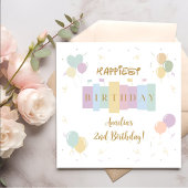 Gelukkigste verjaardag op aarde - Magische verjaar Servet