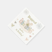 Gelukkigste verjaardag op aarde - Magische verjaar Servet (Hoek)