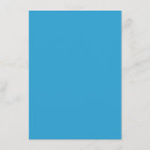 Geluks Blauwe Vogel 11 x 16 cm Menu (Achterkant)