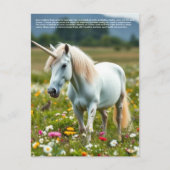 Geluks Eenhoorn Briefkaart (Voorkant)