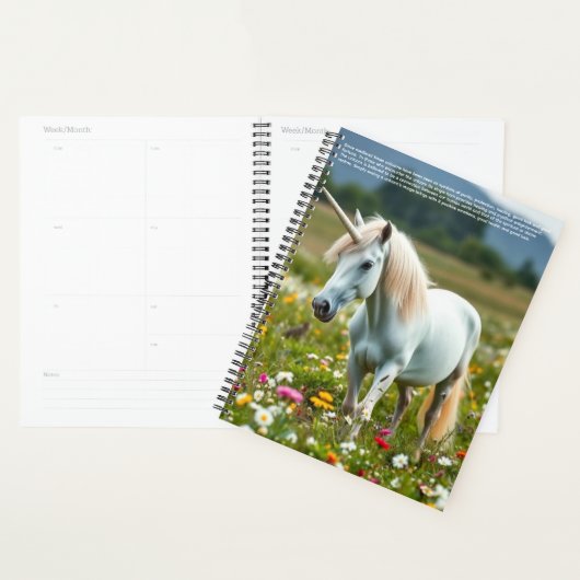 Geluks Eenhoorn Kalender Planner (Display)