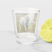 Geluks Eenhoorn Shot Glas (Achterkant)