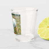 Geluks Eenhoorn Shot Glas (Rechts)