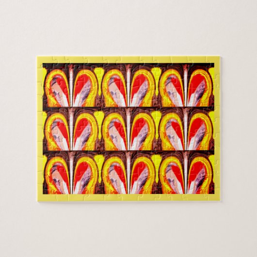 Geluks harten legpuzzel (Horizontaal)