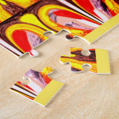 Geluks harten legpuzzel (Zijkant)