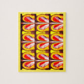 Geluks harten legpuzzel (Verticaal)