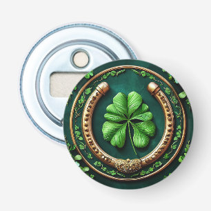 🍀 Geluks Hoefijzer Flesopener Cadeau Bar Charme ✨ Button Flesopener