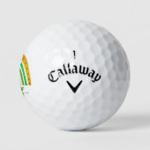 Geluks-Ierse Regenboog Golfballen (Logo)
