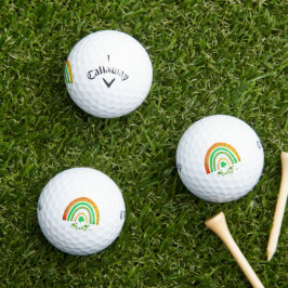 Geluks-Ierse Regenboog Golfballen