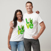 Geluks Kapper Klaver T-shirt (Unisex)