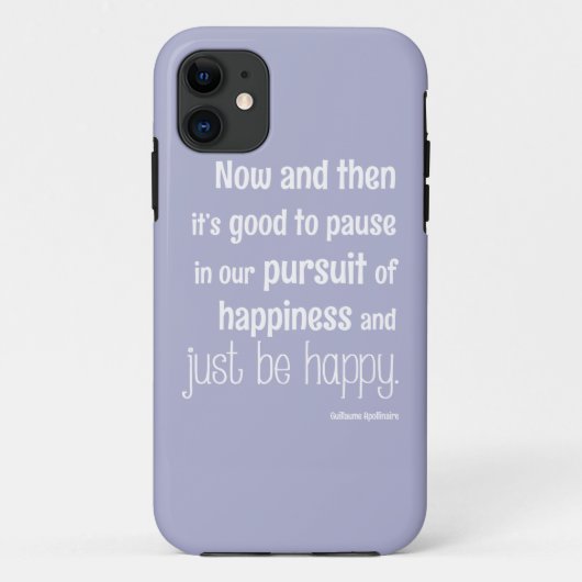 Geluks Motiverende Spreuk Case-Mate iPhone Case (Achterkant)