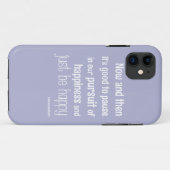 Geluks Motiverende Spreuk Case-Mate iPhone Case (Achterkant (horizontaal))