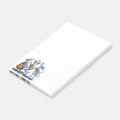 Geluks Muis Muziek Band Grappige Post-it® Notities Notes (Schuin)