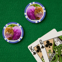 Geluks-Pokerfiches voor Kattenliefhebbers Poker Chips