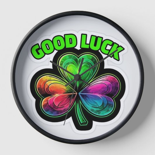 Geluks regenboog klaver (Voorkant)