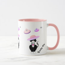 Geluks Tuxedo Kat en Vliegende Schotels