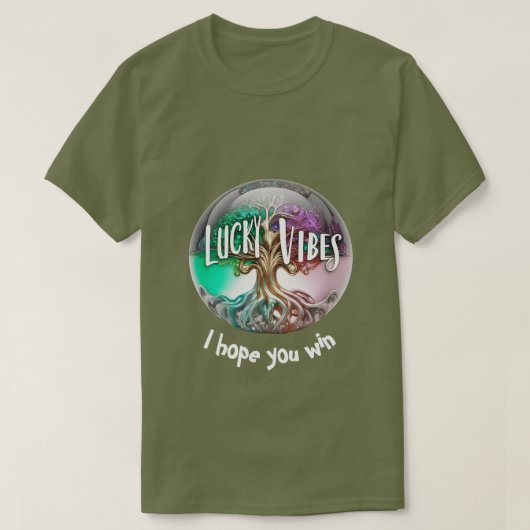 Geluks Vibes 01 T-shirt (Design voorkant)