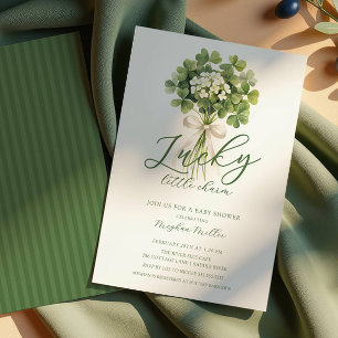 Geluksbaby Uitnodiging voor Baby Shower