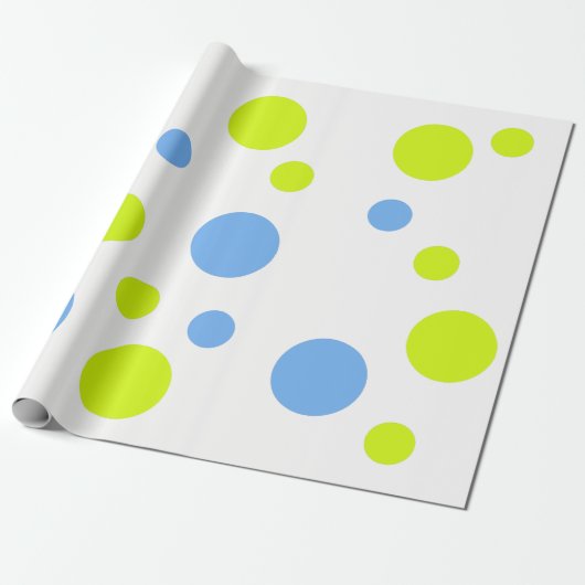 Geluksballonnen Cadeaupapier (Uitgerold)