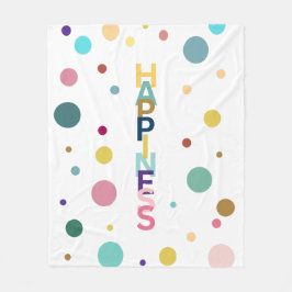 Geluksbel Fleece Deken