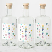 Geluksbel Likeurfles Etiket (Flessen)