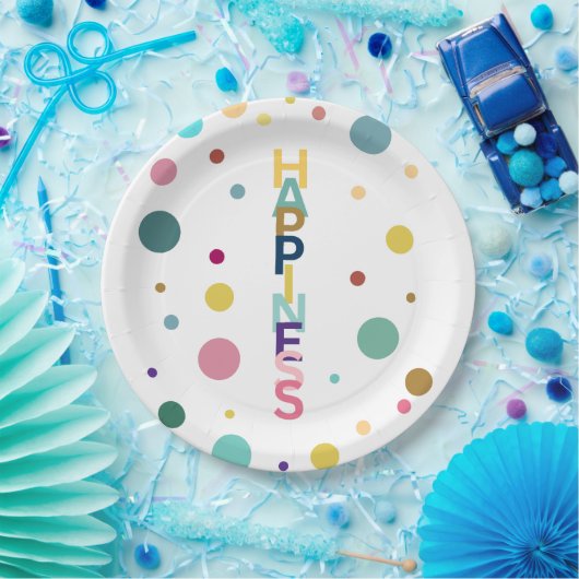 Geluksbel Papieren Bordje (Feest)
