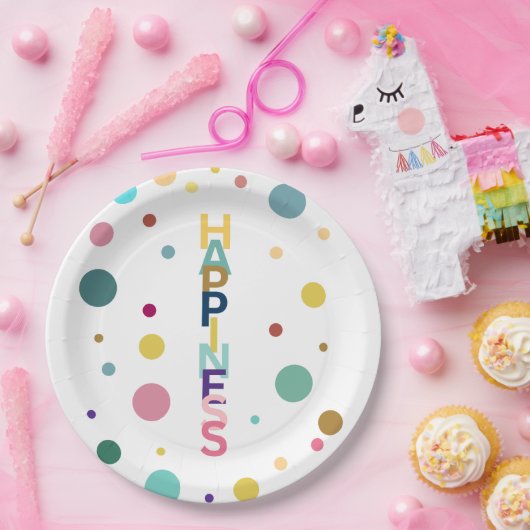 Geluksbel Papieren Bordje (Feest)