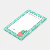 Geluksbloemen van binnen post-het nota's post-it® notes (Schuin)