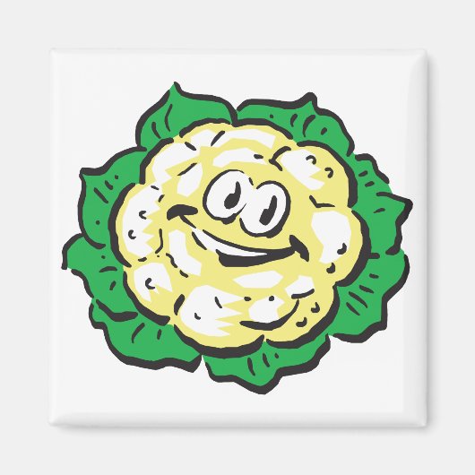 geluksbloemkool magneet (Voorkant)