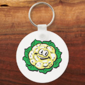 geluksbloemkool sleutelhanger (Voorkant)