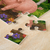 Geluksboerderij Vrienden Puzzel (Zijkant)