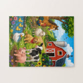 Geluksboerderij Vrienden Puzzel (Horizontaal)
