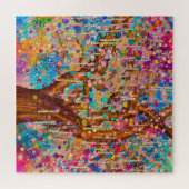 Geluksboom - Levensboom Legpuzzel (Horizontaal)