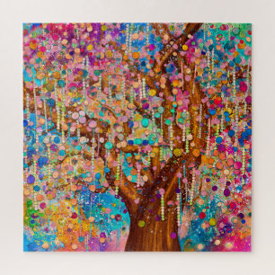 Geluksboom - Levensboom Legpuzzel