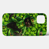 Geluksbrengende kabouter zwarte kat St. Patrick's  Case-Mate iPhone Case (Achterkant (horizontaal))